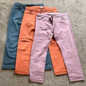 Lot of 3 Todd Snyder Men’s Stretch 5-pocket Jeans